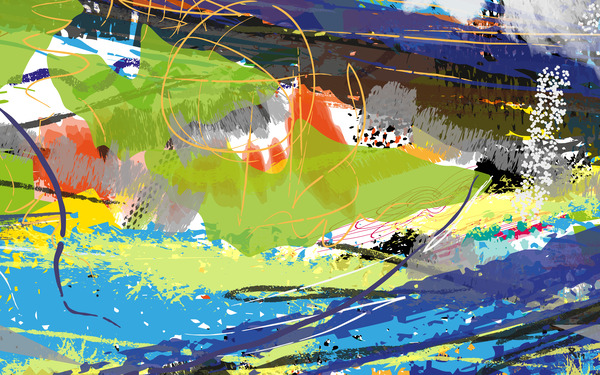 Abstractionwave 010-16 Print