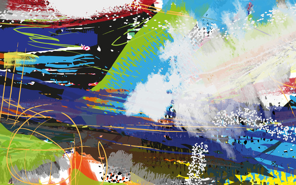 Abstractionwave 010-17 Print