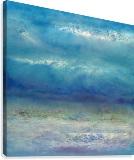 Infinity Beyond The Blue Canvas Print