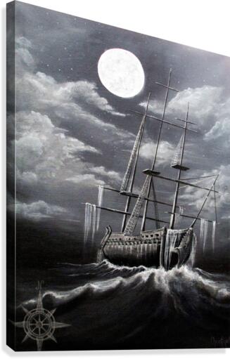 Storm Corrosion   Canvas Print