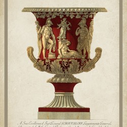 Diana Vase in Red