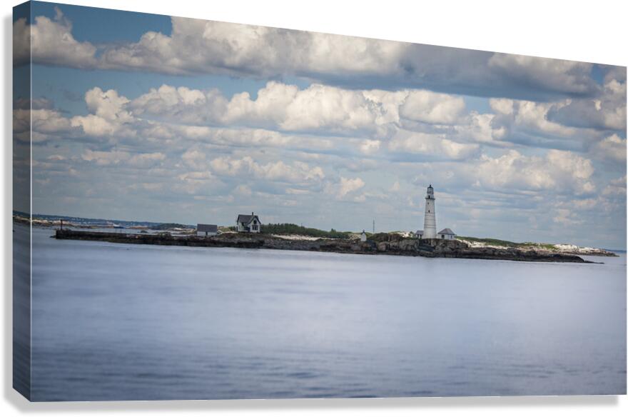 Boston Light Canvas Print