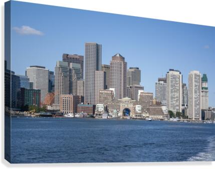 Boston Harborfront Canvas Print
