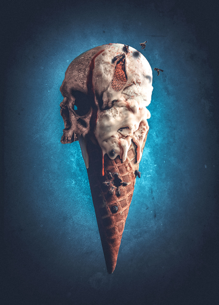 Wasps In The Ice Cream by Max Stark