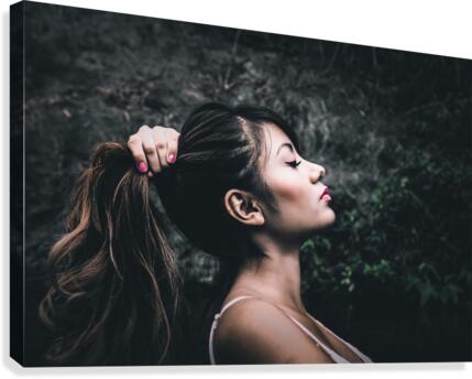 Pony Tail Canvas Print