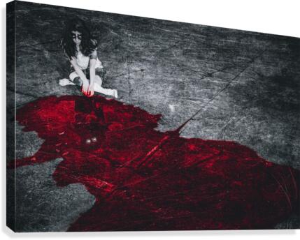 Blood Canvas Print
