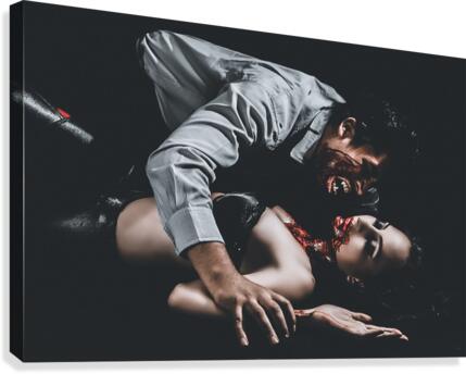 Bite Canvas Print