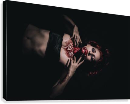 Vamptress Canvas Print