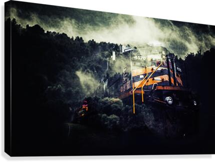 Ghost Train Canvas Print