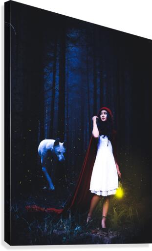 Red Hood Canvas Print