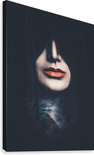 Witch Forest Canvas Print