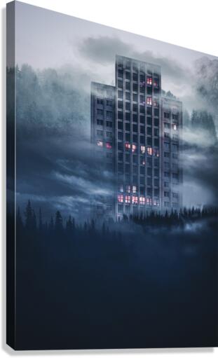 Ghost Hotel Canvas Print