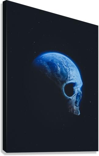 Death Earth Canvas Print