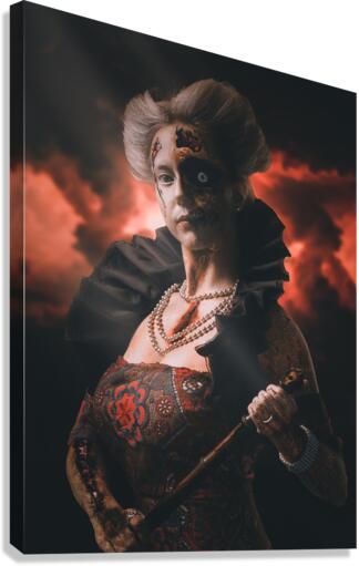 Zombie Queen Canvas Print