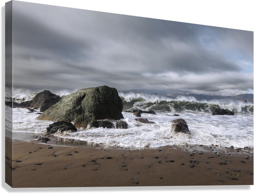 Wavebound Canvas Print