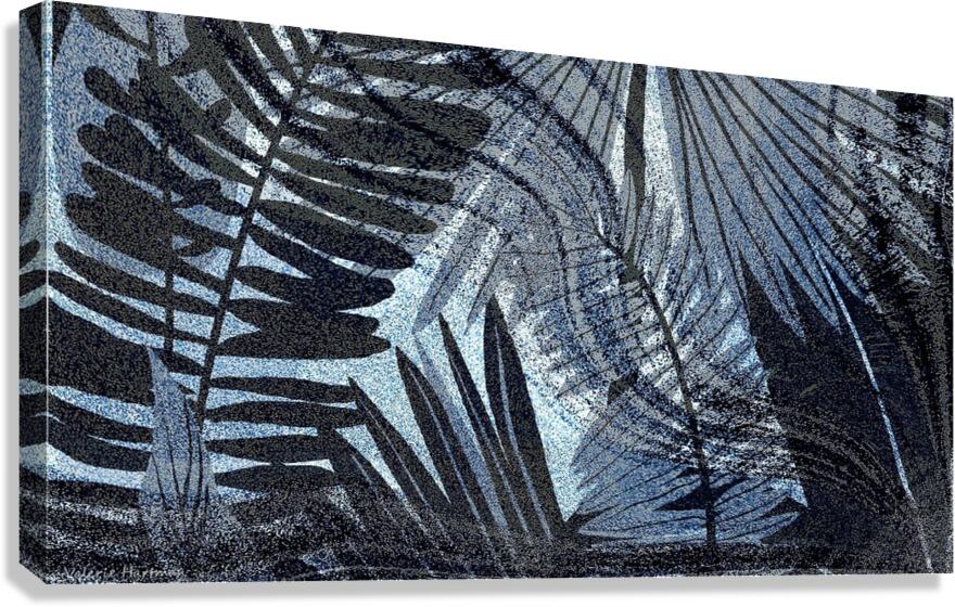 Frosted Fern Canvas Print