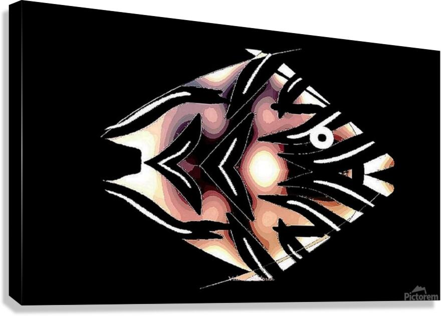 Fish - Pink Canvas Print