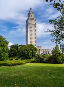 State Capitol building in Baton Rouge Louisiana