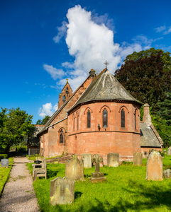 St Hilary Church Erbistock by River Dee
