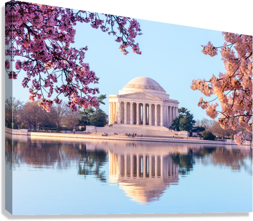 Beautiful early morning Jefferson Memorial Canvas Print