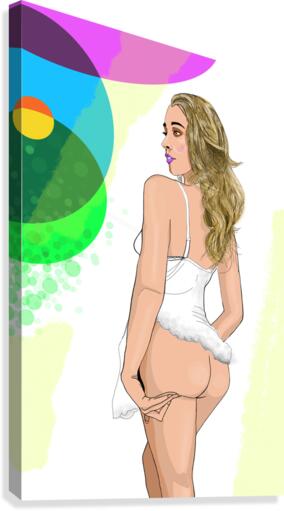Casting Canvas Print