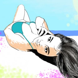 Beach girl