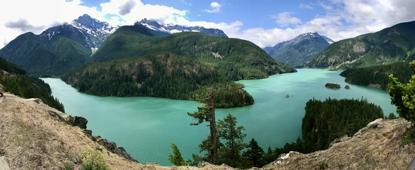 Diablo Lake by Lou Toni Photography