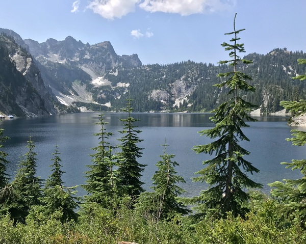 Snow Lake by Lou Toni Photography