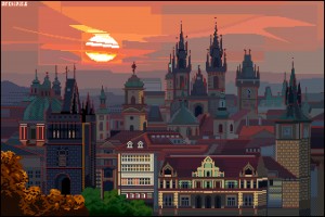 prague skyline