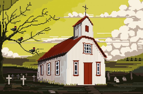 Church Iceland Print