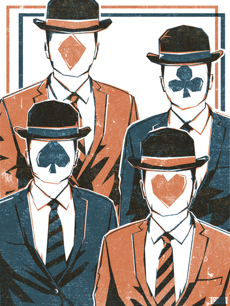 Suits Print