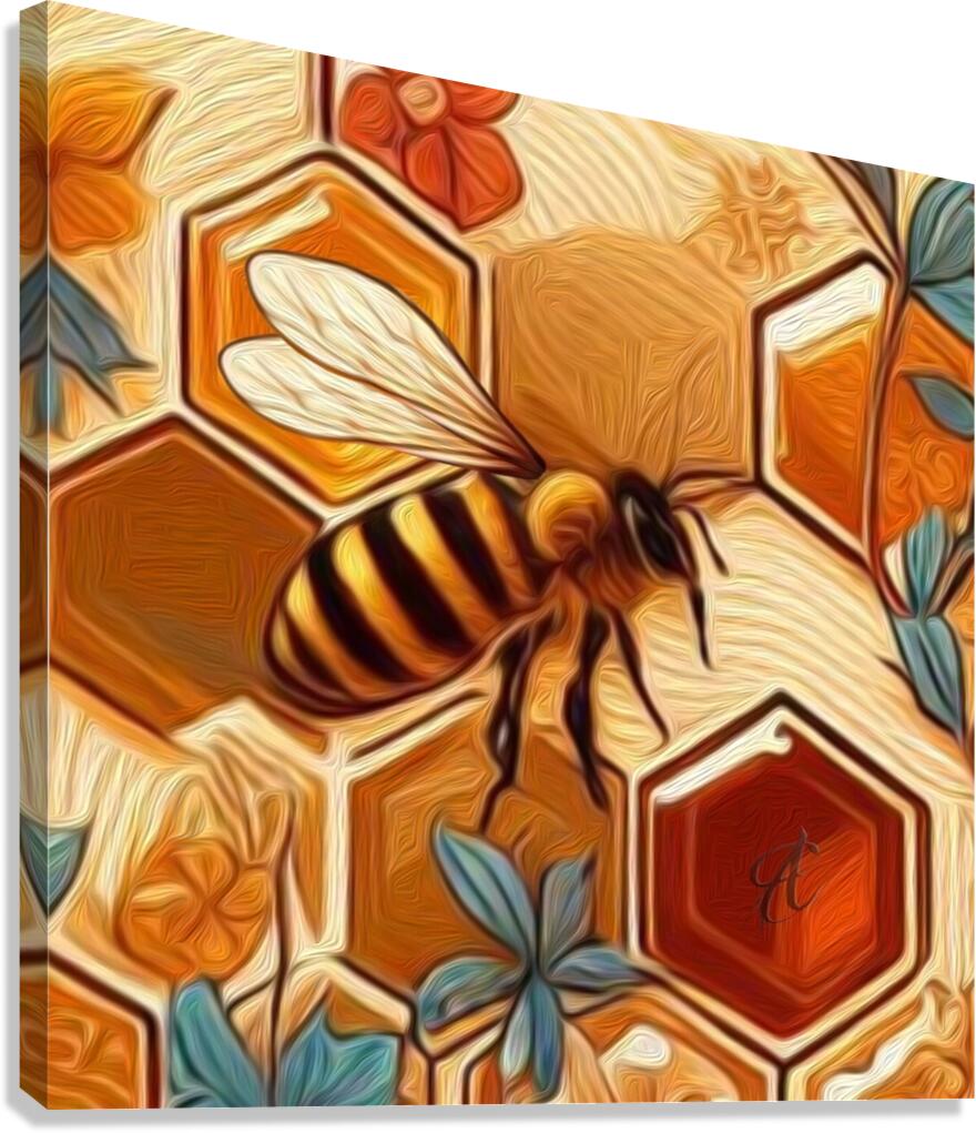 Abeja 01 Canvas Print