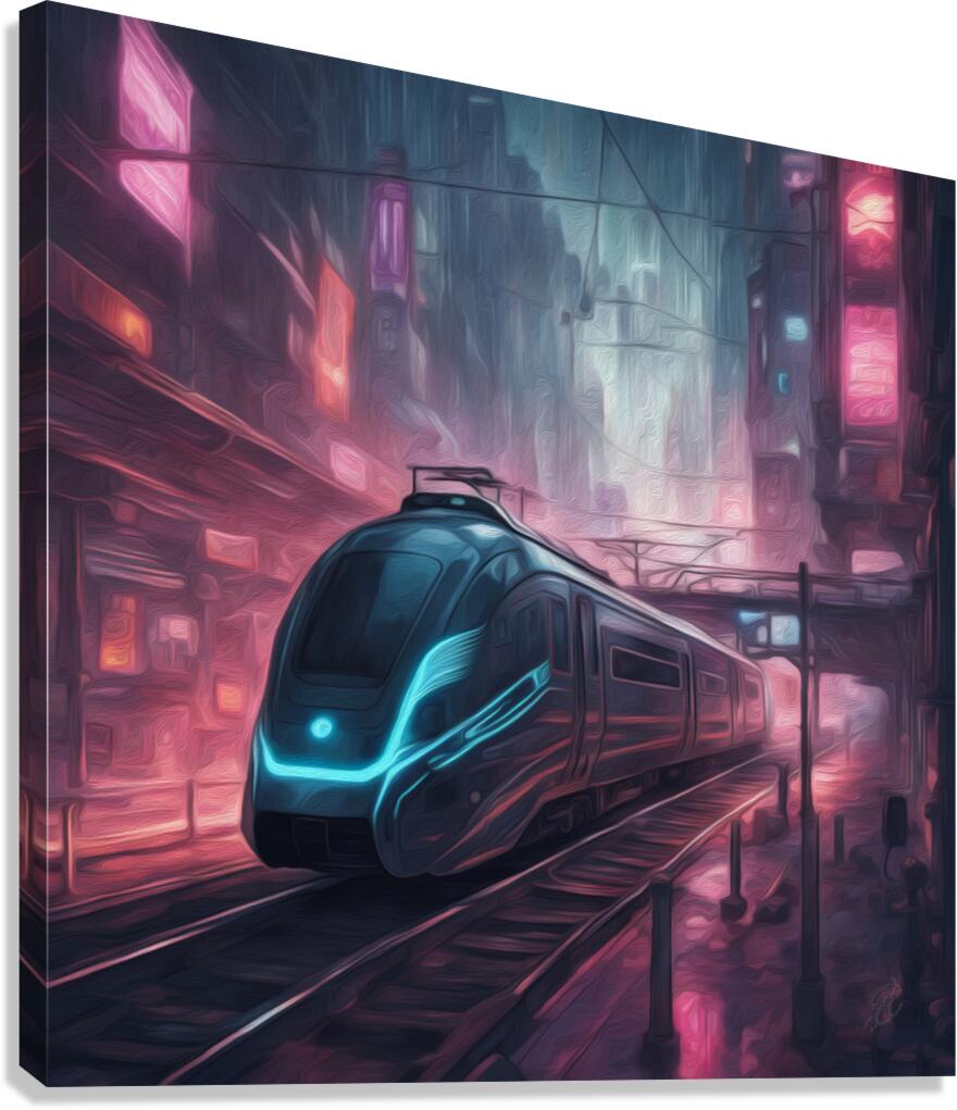 The Train 1 Canvas Print