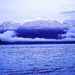 Mountain in winter