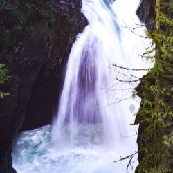 Water falls
