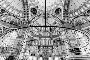 suleymaniye mosque dome interior