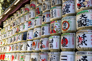 sakadaru at the Meiji Jingu temple