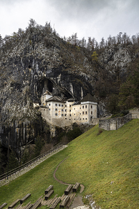 View of Predjama Castle