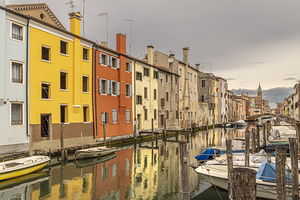 view of a canal in Chioggia
