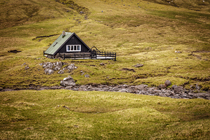houses in saksun faroe 