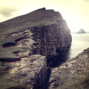 beautiful view of faroe 