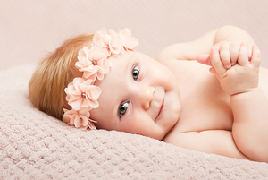 newborn fine portrait