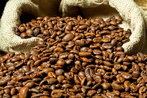 espresso and coffee grain