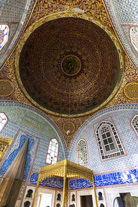 dome of the harem palace in topkapi. 