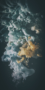 acrylic paints in water 