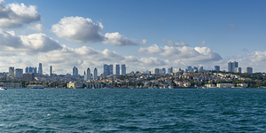 Istanbul city landscape