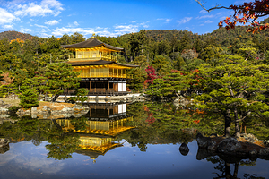 golden kinkakuji temple in kyoto 