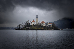 lake bled in slovenia