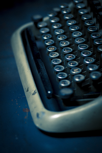 old typewriter background 