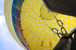 inner shell of a hot air balloon